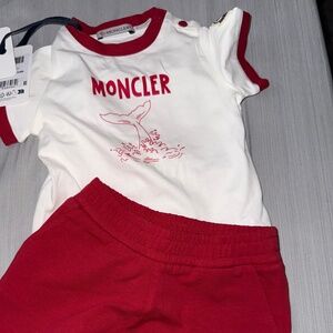 2pc Moncler set infant kids